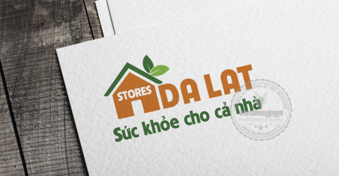 Thiết Kế Logo Thực Phẩm Sạch Dalat Stores